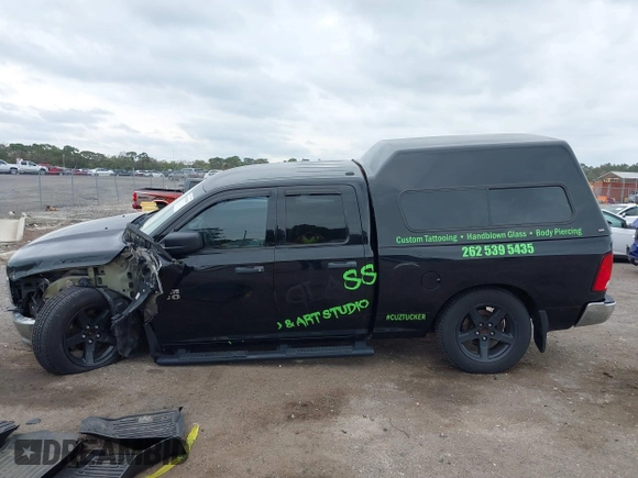 2014 Ram 1500 Tradesman with VIN 1C6RR7FT3ES345596, listed as a IAAI auction lot 41611084 with 101,496 mi miles. Bid and sale history available at carsss.com. Image 14.