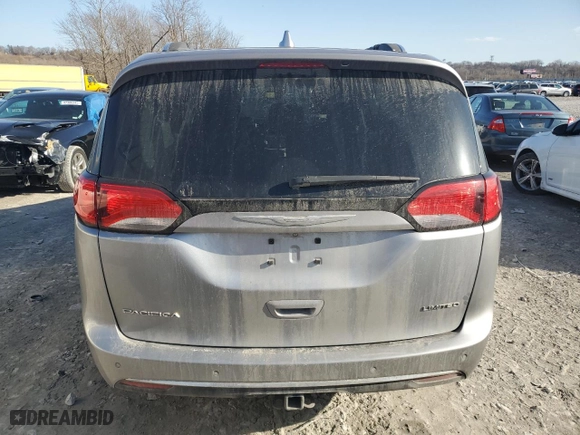 2018 Chrysler Pacifica Limited with VIN 2C4RC1GG3JR116324, listed as a Copart auction lot 47008395 with 141,563 mi miles and Salvage Title. Bid and sale history available at carsss.com. Image 6.