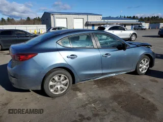2015 Mazda 3 i SV with VIN JM1BM1T70F1228921, listed as a Copart auction lot 80204274 with 165,845 mi miles and Salvage Title. Bid and sale history available at DreamBid. Image 3.