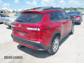 2022 Toyota Corolla Cross LE with VIN 7MUCAAAG1NV004645, listed as a IAAI auction lot 42098602 with 122,135 mi miles and . Bid and sale history available at DreamBid. Image 4.