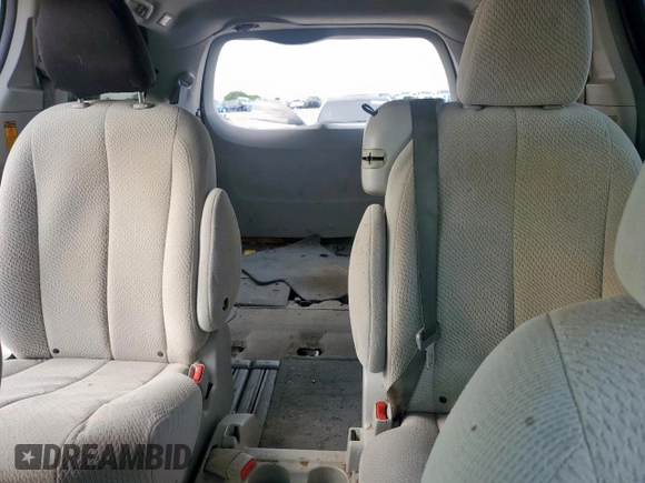 2014 Toyota Sienna LE AAS with VIN 5TDKK3DC5ES420964, listed as a Copart auction lot 52987315 with 99,807 mi miles and Salvage Title. Bid and sale history available at carsss.com. Image 10.