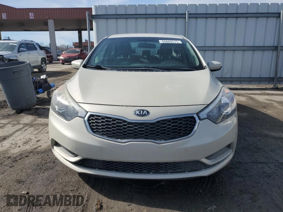 2015 Kia Forte LX with VIN KNAFK4A64F5324186, listed as a Copart auction lot 46888275 with 121,350 mi miles and Salvage Title. Bid and sale history available at carsss.com. Image 5.