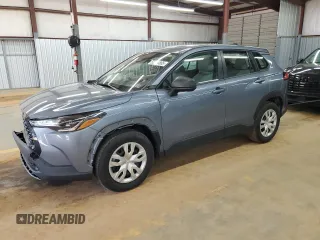 2023 Toyota Corolla Cross L with VIN 7MUAAABG9PV057635, listed as a Copart auction lot 52254885 with 35,737 mi miles and Salvage title. Bid and sale history available at DreamBid. Image 1.