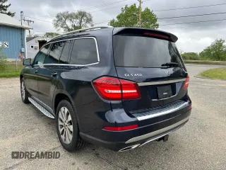 2019 Mercedes-Benz GLS 450 z VIN 4JGDF6EE6KB216140, wystawiony jako Copart lot #58236845 z przebiegiem 149 699 mil mil oraz Czysty tytuł • Clean title. Historia ofert i sprzedaży dostępna na DreamBid. Obrazek 3.