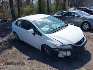 2014 Honda Civic LX z VIN 2HGFB2F53EH510916, wystawiony jako IAAI lot #39201306 z przebiegiem 71 316 mil mil oraz . Historia ofert i sprzedaży dostępna na DreamBid. Obrazek 1.