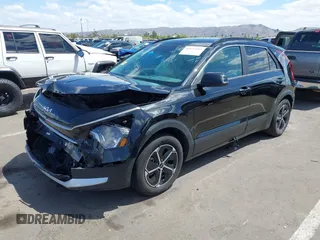 2023 Kia Niro EX with VIN KNDCR3LE1P5100018, listed as a IAAI auction lot 42033942 with 25,188 mi miles. Bid and sale history available at carsss.com. Image 17.
