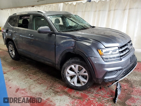 2019 Volkswagen Atlas S z VIN 1V2GR2CAXKC565750, wystawiony jako Copart lot #55911835 z przebiegiem 107 594 mil mil oraz Szkoda całkowita • Salvage title. Historia ofert i sprzedaży dostępna na DreamBid. Obrazek 4.