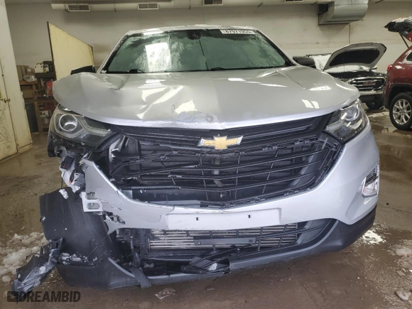 2020 Chevrolet Equinox LS with VIN 3GNAXHEV9LS528269, listed as a Copart auction lot 87971955 with 120,789 mi miles and Salvage Title. Bid and sale history available at carsss.com. Image 5.