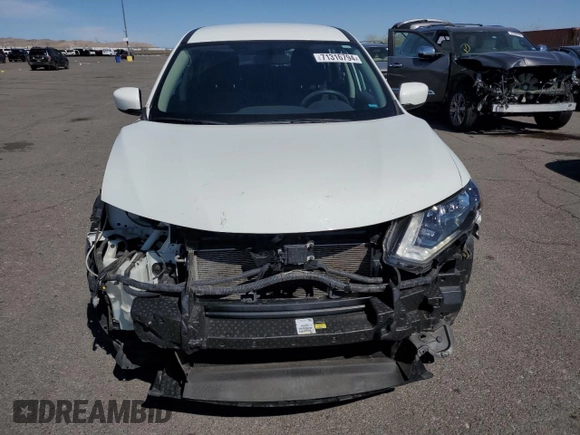 2018 Nissan Rogue SV with VIN KNMAT2MT2JP528174, listed as a Copart auction lot 71316794 with 50,883 mi miles and Salvage Title. Bid and sale history available at carsss.com. Image 5.