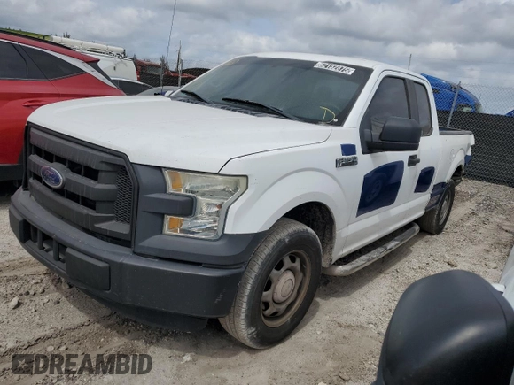 2016 Ford F-150 XL with VIN 1FTEX1CP5GFA18422, listed as a Copart auction lot 52132875 with 137,413 mi miles and Clean Title. Bid and sale history available at carsss.com. Image 1.