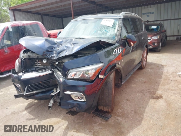 2016 Infiniti QX80 z VIN JN8AZ2NE7G9120110, wystawiony jako IAAI lot #42066197 z przebiegiem 159 315 mil mil oraz . Historia ofert i sprzedaży dostępna na DreamBid. Obrazek 17.