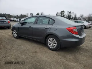2012 Honda Civic LX with VIN 19XFB2F53CE313803, listed as a Copart auction lot 49202085 with 144,868 mi miles and Salvage Title. Bid and sale history available at DreamBid. Image 2.