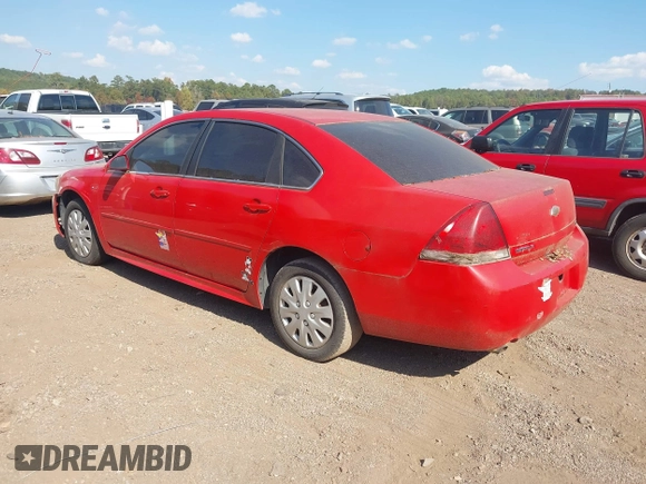 2013 Chevrolet Impala LS with VIN 2G1WF5E30D1259616, listed as a IAAI auction lot 40695143 with 151,872 mi miles and . Bid and sale history available at DreamBid. Image 3.
