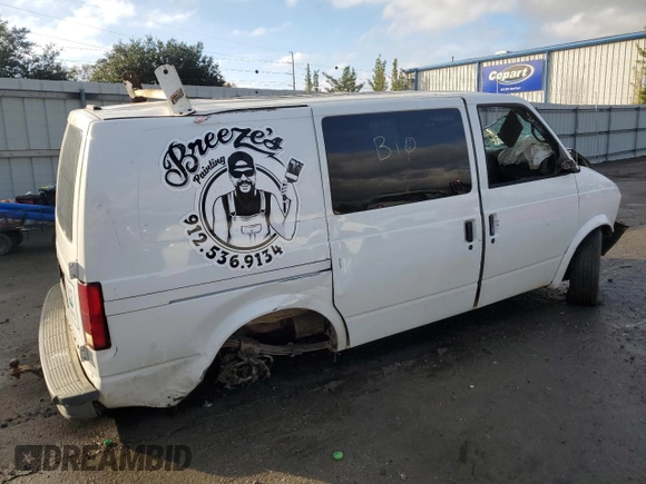 2004 Chevrolet Astro Cargo z VIN 1GCDM19X54B130510, wystawiony jako Copart lot #84888614 z przebiegiem Nie podano mil oraz Szkoda całkowita • Salvage title. Historia ofert i sprzedaży dostępna na DreamBid. Obrazek 3.
