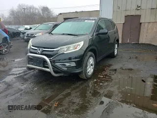 2015 Honda CR-V EX with VIN 2HKRM4H51FH647683, listed as a Copart auction lot 75512454 with 267,542 mi miles and Salvage Title. Bid and sale history available at DreamBid. Image 14.