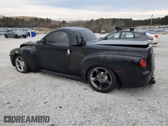 2005 Chevrolet SSR LS z VIN 1GCES14H25B117855, wystawiony jako Copart lot #86213054 z przebiegiem Nie podano mil oraz Nie do naprawy • Non repairable. Historia ofert i sprzedaży dostępna na DreamBid. Obrazek 2.