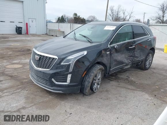 2021 Cadillac XT5 AWD Premium Luxury with VIN 1GYKNDRS7MZ168493, listed as a IAAI auction lot 41395162 with 33,064 mi miles. Bid and sale history available at carsss.com. Image 2.