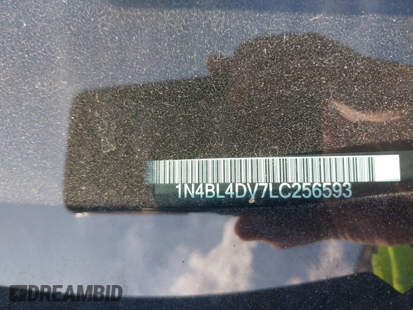 2020 Nissan Altima SV с VIN 1N4BL4DV7LC256593, выставлен на аукционе IAAI как лот 42144881 с пробегом 99 980 миль миль и . История ставок и продаж доступна на DreamBid. Изображение 9.
