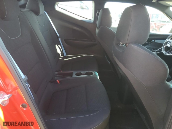 2020 Hyundai Veloster N with VIN KMHT36AH8LU006018, listed as a Copart auction lot 44410555 with 44,581 mi miles and Salvage Title. Bid and sale history available at carsss.com. Image 10.