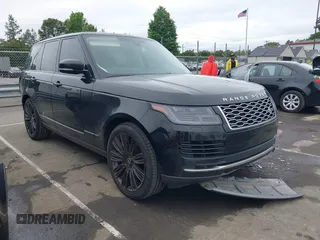 2019 Land Rover Range Rover HSE with VIN SALGS2SV3KA546424, listed as a IAAI auction lot 42313423 with 46,287 mi miles and . Bid and sale history available at DreamBid. Image 1.