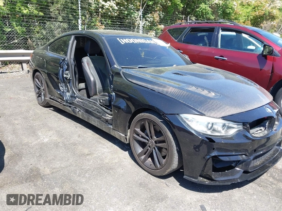 2015 BMW 4 Series 428i with VIN WBA3N7C54FK223490, listed as a IAAI auction lot 42033200 with 145,882 mi miles. Bid and sale history available at carsss.com. Image 6.