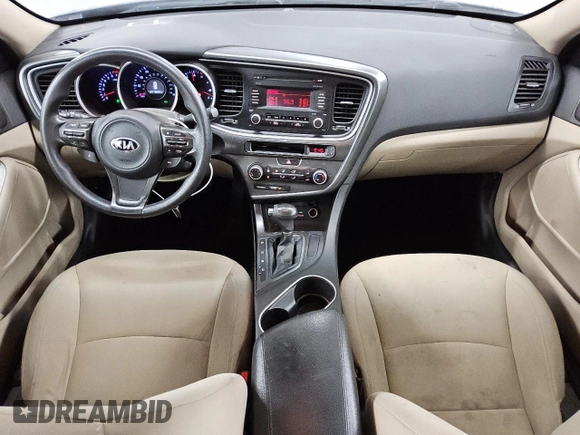 2015 Kia Optima LX с VIN KNAGM4A77F5626417, выставлен на аукционе Copart как лот 57784605 с пробегом 185 381 миль миль и Чистый • Clean title. История ставок и продаж доступна на DreamBid. Изображение 8.