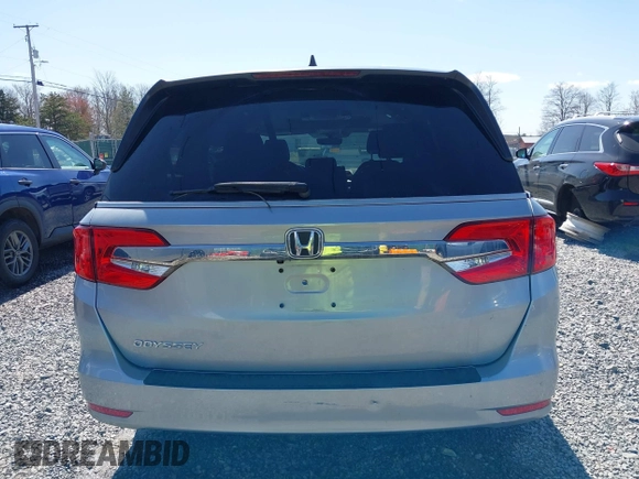 2018 Honda Odyssey EX-L with VIN 5FNRL6H75JB092633, listed as a IAAI auction lot 41971589 with 103,099 mi miles and . Bid and sale history available at DreamBid. Image 17.