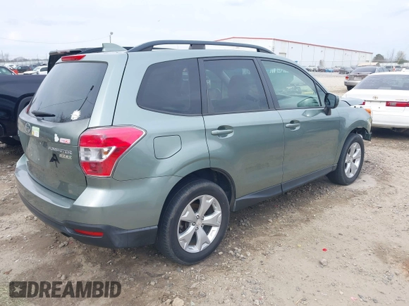 2016 Subaru Forester 2.5i Premium with VIN JF2SJADC0GH563577, listed as a IAAI auction lot 41694381 with 92,837 mi miles. Bid and sale history available at carsss.com. Image 4.