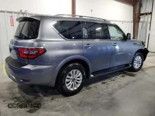 2023 Nissan Armada SV with VIN JN8AY2AD5P9692731, listed as a Copart auction lot 82305984 with 54,601 mi miles and Clean title. Bid and sale history available at DreamBid. Image 3.