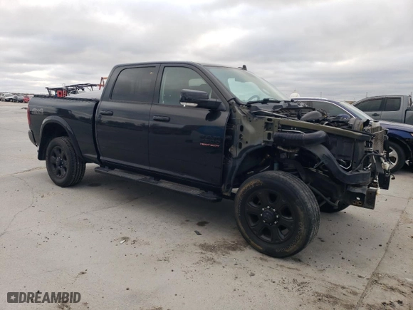 2018 Ram 2500 Laramie with VIN 3C6UR5FL8JG211232, listed as a Copart auction lot 48250315 with 201,460 mi miles and Salvage Title. Bid and sale history available at carsss.com. Image 4.