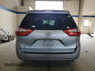 2015 Toyota Sienna XLE with VIN 5TDYK3DC9FS589378, listed as a Copart auction lot 54219075 with 117,766 mi miles and Salvage Title. Bid and sale history available at DreamBid. Image 6.