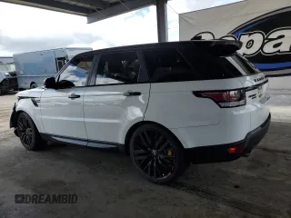 2017 Land Rover Range Rover Sport SE with VIN SALWG2FV7HA141831, listed as a Copart auction lot 56685545 with 61,361 mi miles and Salvage title. Bid and sale history available at DreamBid. Image 2.