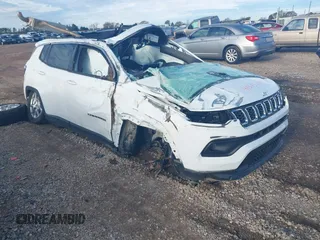 2024 Jeep Compass Latitude Lux with VIN 3C4NJDFN3RT143876, listed as a IAAI auction lot 41315773 with Not provided miles and . Bid and sale history available at DreamBid. Image 1.