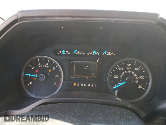 2015 Ford F-150 XL with VIN 1FTEW1CP9FFC26482, listed as a Copart auction lot 46289185 with 184,643 mi miles and Salvage Title. Bid and sale history available at carsss.com. Image 9.