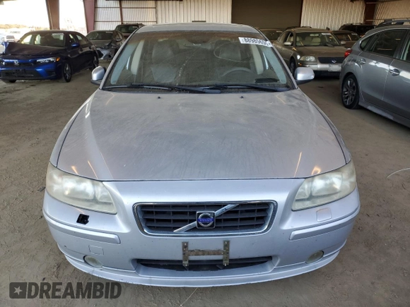 2007 Volvo S60 2.4L Turbo with VIN YV1RS547972602135, listed as a Copart auction lot 88985655 with 0 mi miles and Clean Title. Bid and sale history available at carsss.com. Image 5.