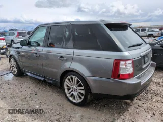 2009 Land Rover Range Rover Sport SC with VIN SALSH234X9A203795, listed as a Copart auction lot 51610875 with 168,112 mi miles and Salvage Title. Bid and sale history available at DreamBid. Image 2.