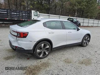 2023 Polestar 2 with VIN YSMED3KA2PL127248, listed as a Copart auction lot 83872874 with 56,807 mi miles and Clean Title. Bid and sale history available at carsss.com. Image 3.