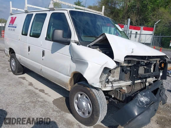 2010 Ford Econoline Cargo Commercial с VIN 1FTNE2EW9ADA55959, выставлен на аукционе IAAI как лот 42133248 с пробегом 271 470 миль миль и . История ставок и продаж доступна на DreamBid. Изображение 1.