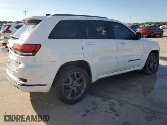 2020 Jeep Grand Cherokee Limited X z VIN 1C4RJFBT0LC174510, wystawiony jako Copart lot #84096744 z przebiegiem 52 547 mil mil oraz Szkoda całkowita • Salvage title. Historia ofert i sprzedaży dostępna na DreamBid. Obrazek 3.