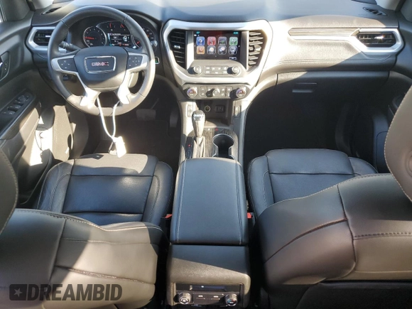 2017 GMC Acadia SLT with VIN 1GKKNMLAXHZ196823, listed as a Copart auction lot 75655254 with 57,257 mi miles and Salvage Title. Bid and sale history available at carsss.com. Image 8.