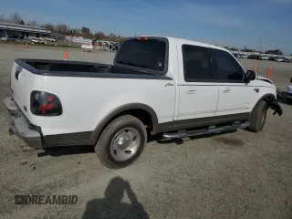 2003 Ford F-150 XLT with VIN 1FTRW07653KB64255, listed as a Copart auction lot 48341125 with 324,912 mi miles and Salvage Title. Bid and sale history available at carsss.com. Image 3.