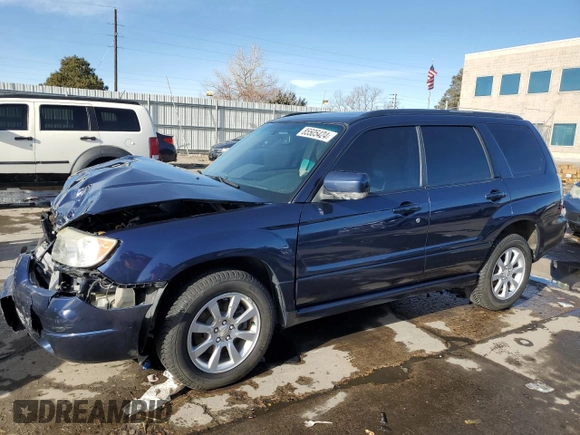 2006 Subaru Forester X with VIN JF1SG65656H722603, listed as a Copart auction lot 85505424 with 128,644 mi miles and Salvage Title. Bid and sale history available at DreamBid. Image 1.