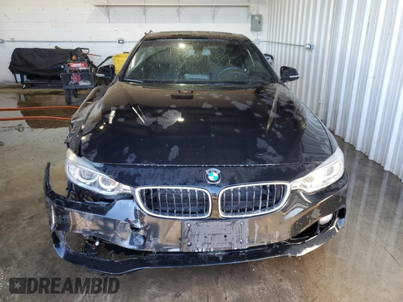 2016 BMW 4 Series 428i xDrive with VIN WBA3N9C54GK249746, listed as a Copart auction lot 41934205 with 0 mi miles and Salvage Title. Bid and sale history available at carsss.com. Image 5.