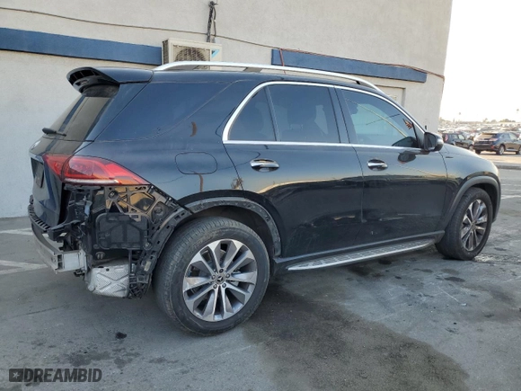 2022 Mercedes-Benz GLE with VIN 4JGFB4JB2NA701292, listed as a Copart auction lot 89082585 with NaN miles and Salvage Title. Bid and sale history available at carsss.com. Image 3.