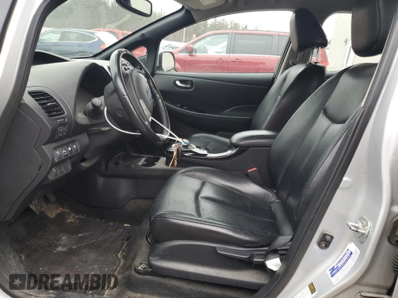 2013 Nissan LEAF S with VIN 1N4AZ0CP4DC402150, listed as a Copart auction lot 47616095 with 97,152 mi miles and Non Repairable. Bid and sale history available at carsss.com. Image 7.