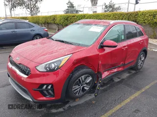 2021 Kia Niro LX with VIN KNDCB3LC6M5471707, listed as a IAAI auction lot 41755903 with 27,196 mi miles. Bid and sale history available at carsss.com. Image 17.