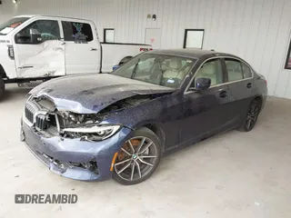 2020 BMW 3 Series 330i with VIN 3MW5R1J00L8B42355, listed as a IAAI auction lot 41817750 with 52,069 mi miles. Bid and sale history available at carsss.com. Image 17.