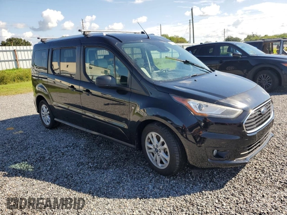 2019 Ford Transit Connect XLT with VIN NM0GS9F26K1408342, listed as a Copart auction lot 73882174 with Not provided miles and Non repairable. Bid and sale history available at DreamBid. Image 4.