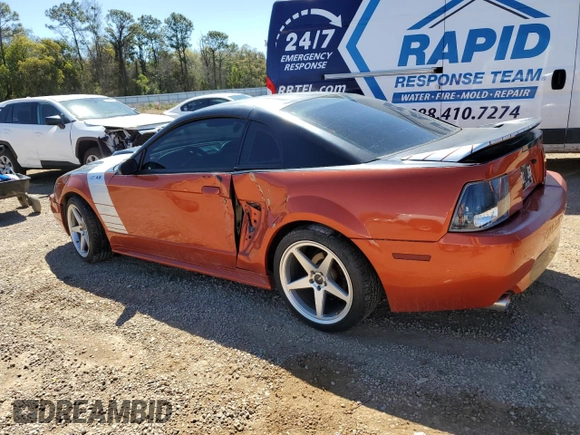 1999 Ford Mustang GT with VIN 1FAFP42X2XF143598, listed as a Copart auction lot 46686625 with Not provided miles and Salvage title. Bid and sale history available at DreamBid. Image 2.