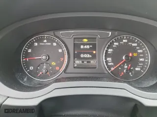 2016 Audi Q3 Premium Plus with VIN WA1BFCFS9GR005327, listed as a Copart auction lot 50389585 with 105,616 mi miles and Salvage Title. Bid and sale history available at carsss.com. Image 9.